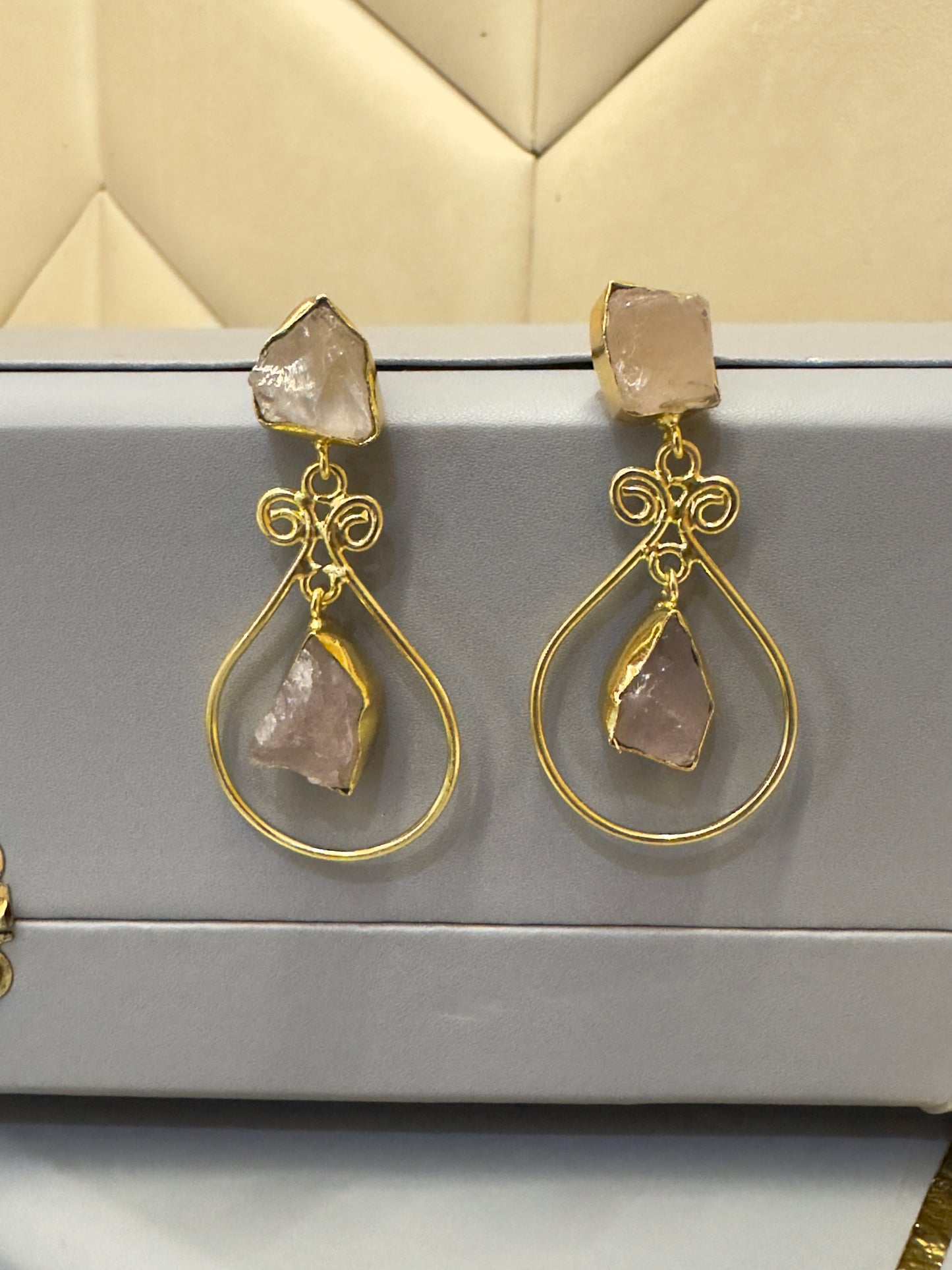 Gold Statement Earrings