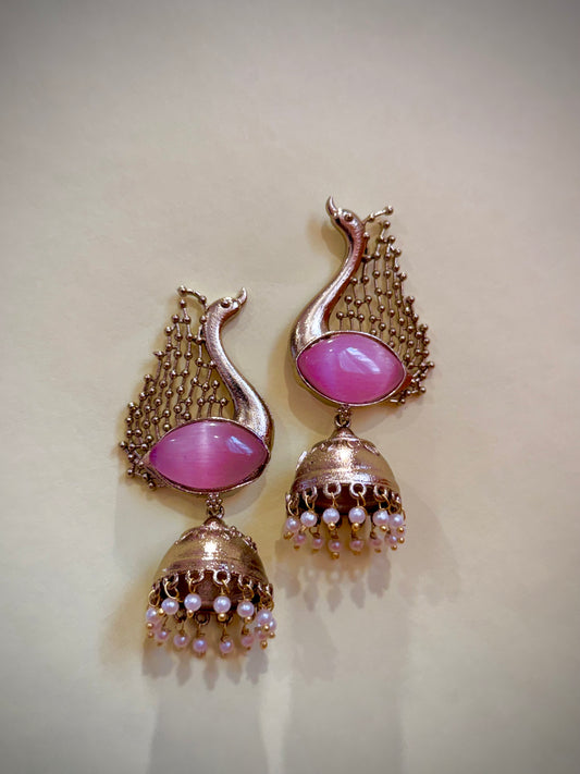 Traditional Peacock Earrings